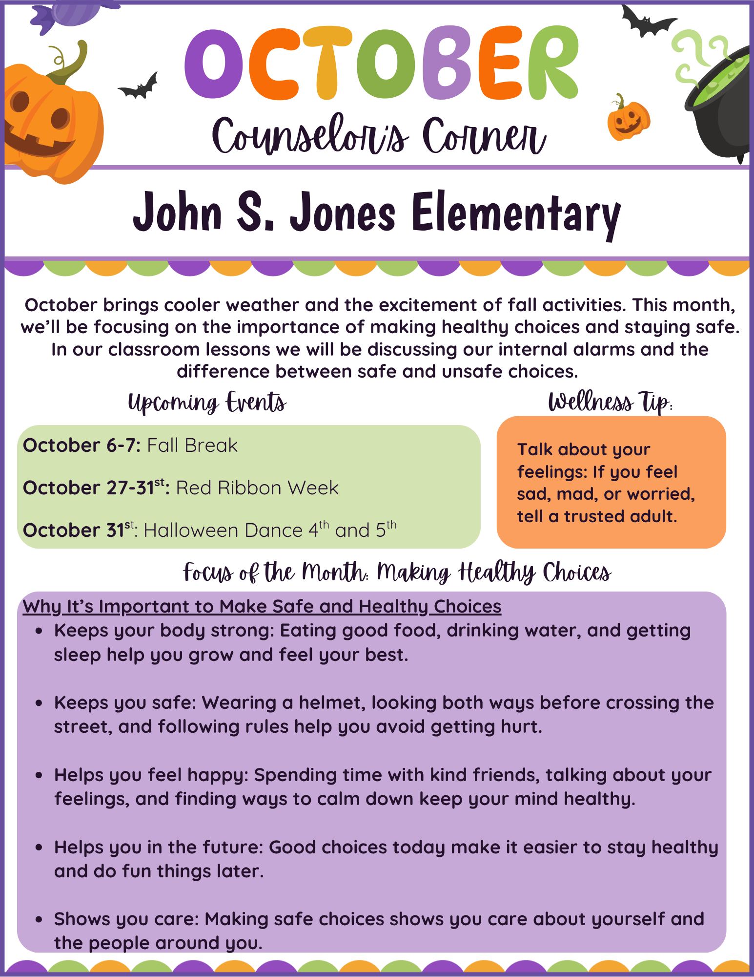 September News Letter